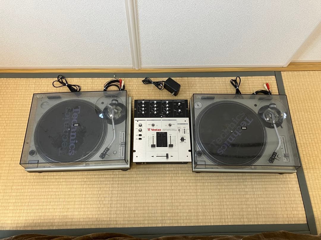 Technics SL-1200MK2 カスタムターンテーブル 2台