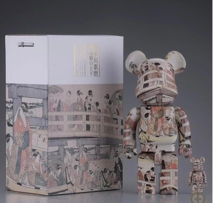 Be@rbrick 喜多川歌麿 両国橋の上下 ukiyoe ベアブリック