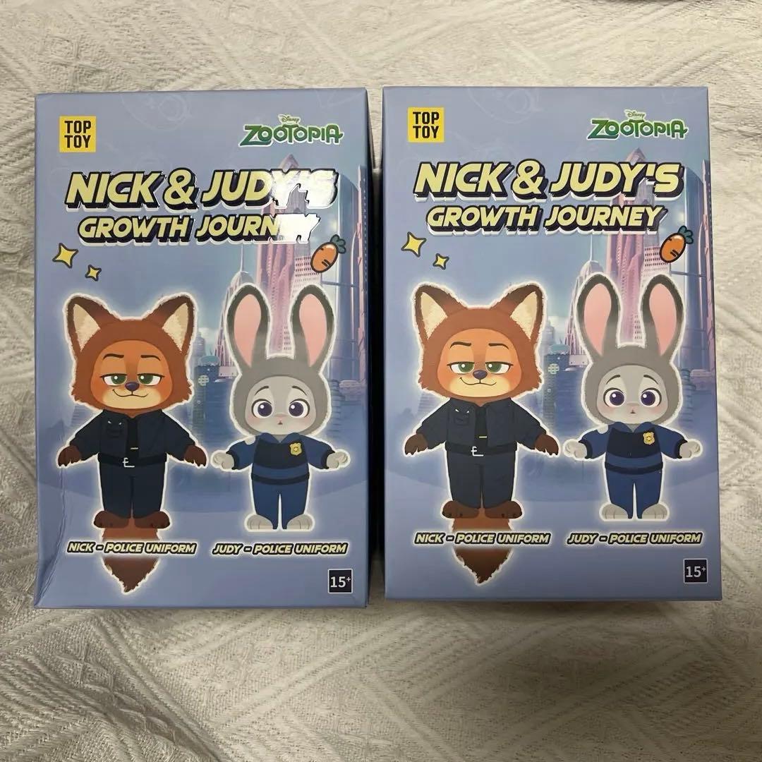 即日発送 TOPTOY ズートピア ジュディ ニック 未開封2点セット ラスト