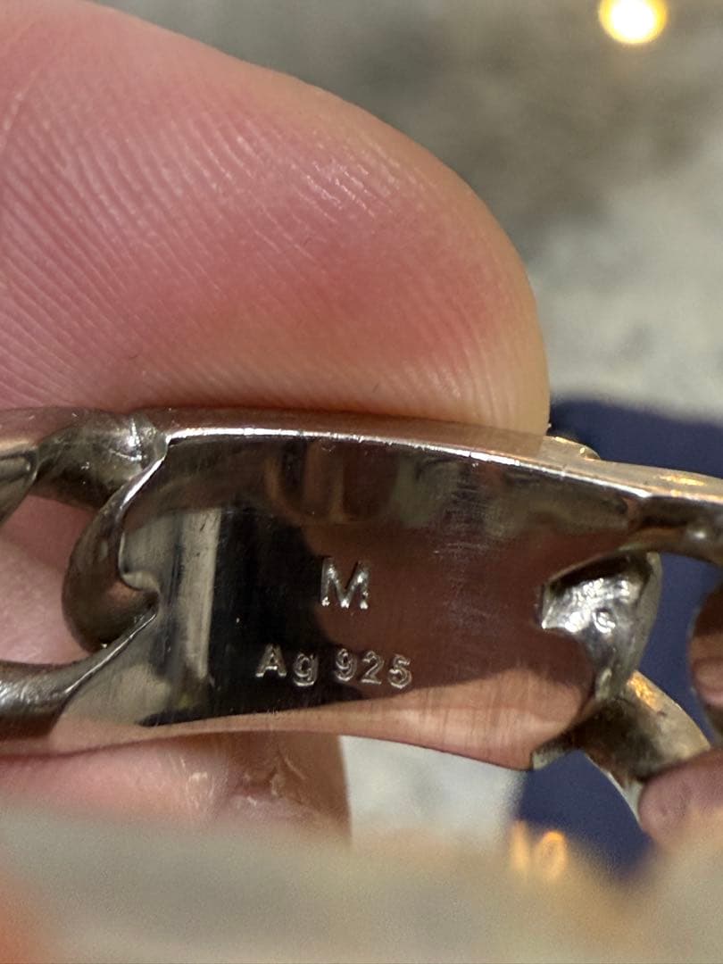 DIOR CD Icon チェーンリンク リング ディオール