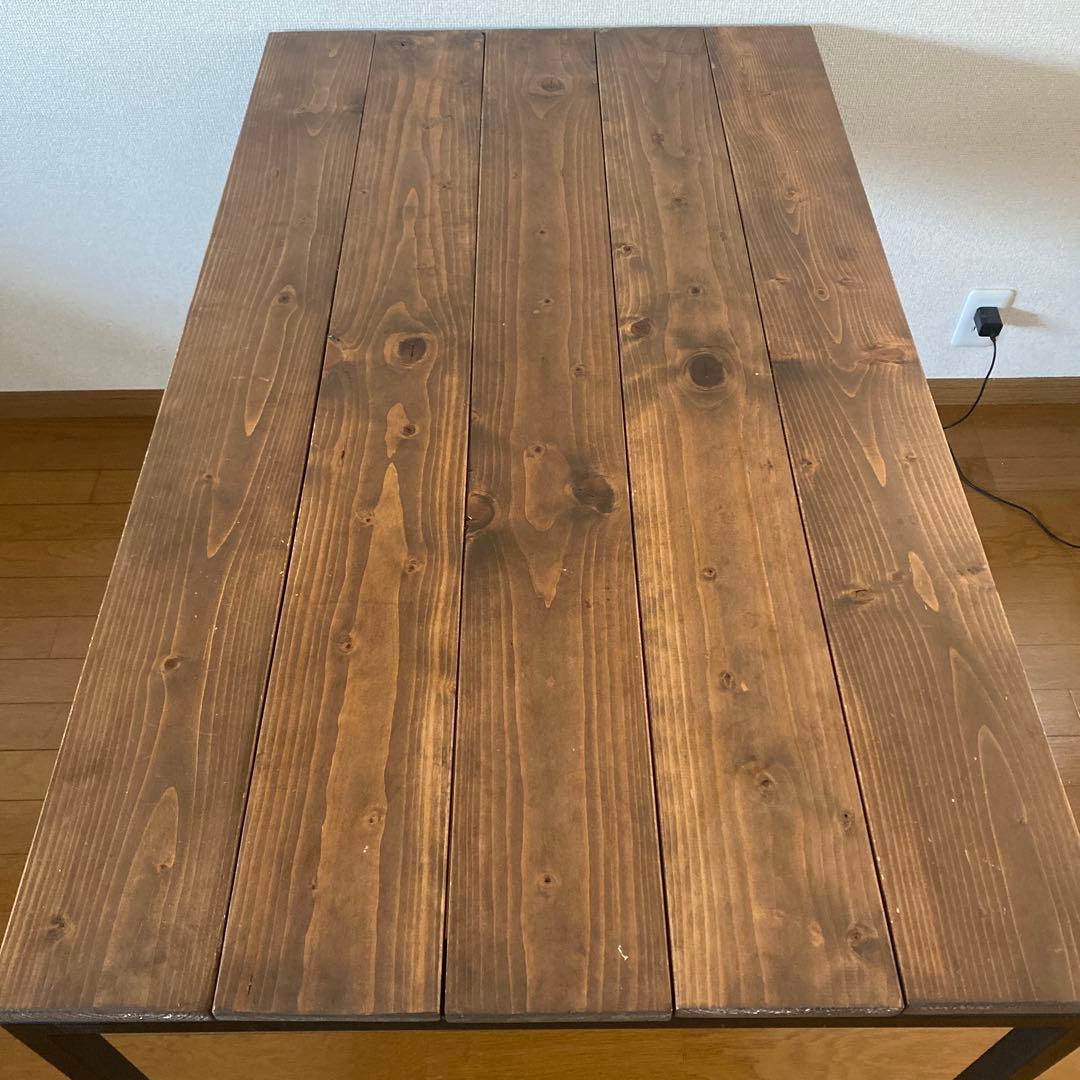 【値下げ中！】ダイニングテーブル 木製 ダークブラウン