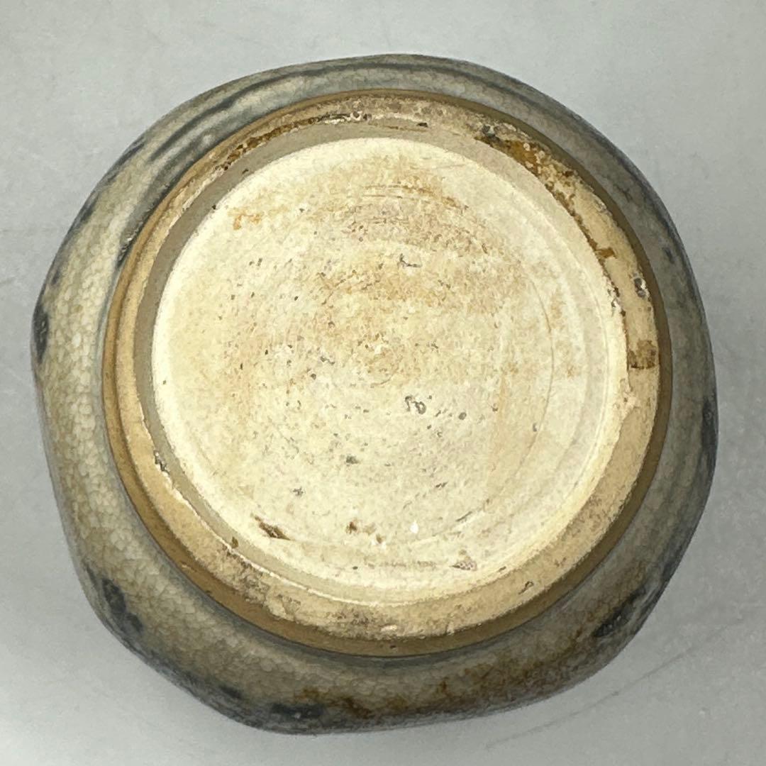 16世紀　安南染付　小壺　木箱付　高さ8.2㎝　東な7-0509①