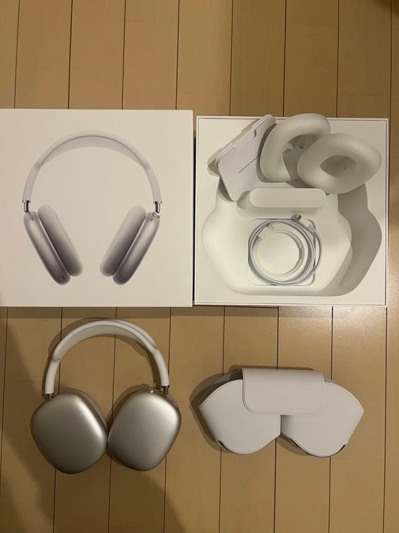 AirPods Max シルバー本体　(箱あり) AirPods Max シルバー