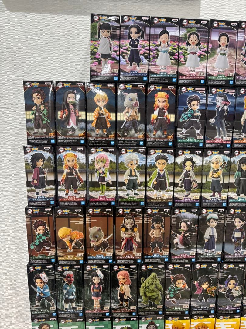 鬼滅の刃 ワーコレ　88体まとめ売り　ワールドコレクタブルフィギュア　新品未開封