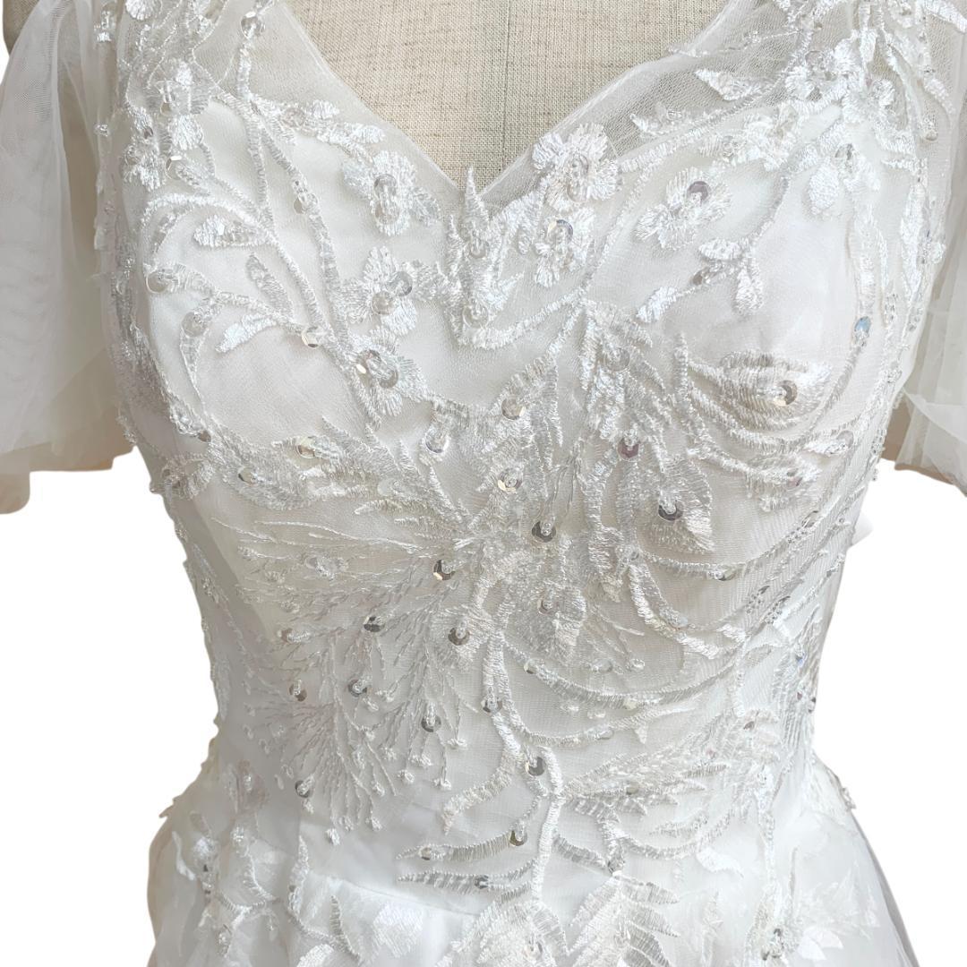 結婚式　前撮り　新婦　女性用　衣装　ドレス　ウェディングドレス　ホワイト