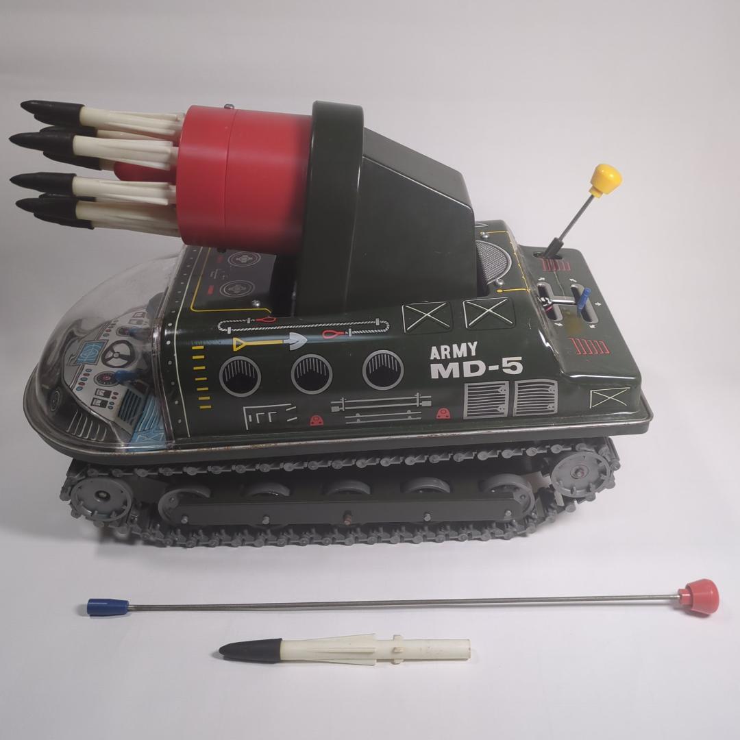 ミサイル装甲車 MS-85 増田屋 #ブリキ玩具 ミサイル装甲車 MS-85