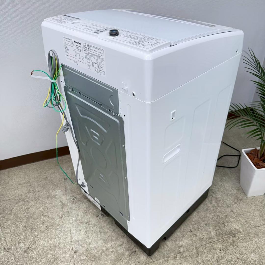 Hisense 洗濯機 大型 一人暮らし 8.0kg 2022年製 KW0044