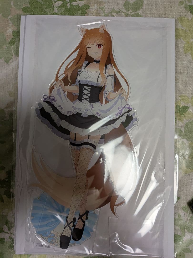 狼と香辛料 MERCHANT MEETS THE WISE WOLF　 ホロくじ 狼と香辛料 MERCHANT MEETS THE WISE WOLF」がくじ引き堂に登場！ ホロ