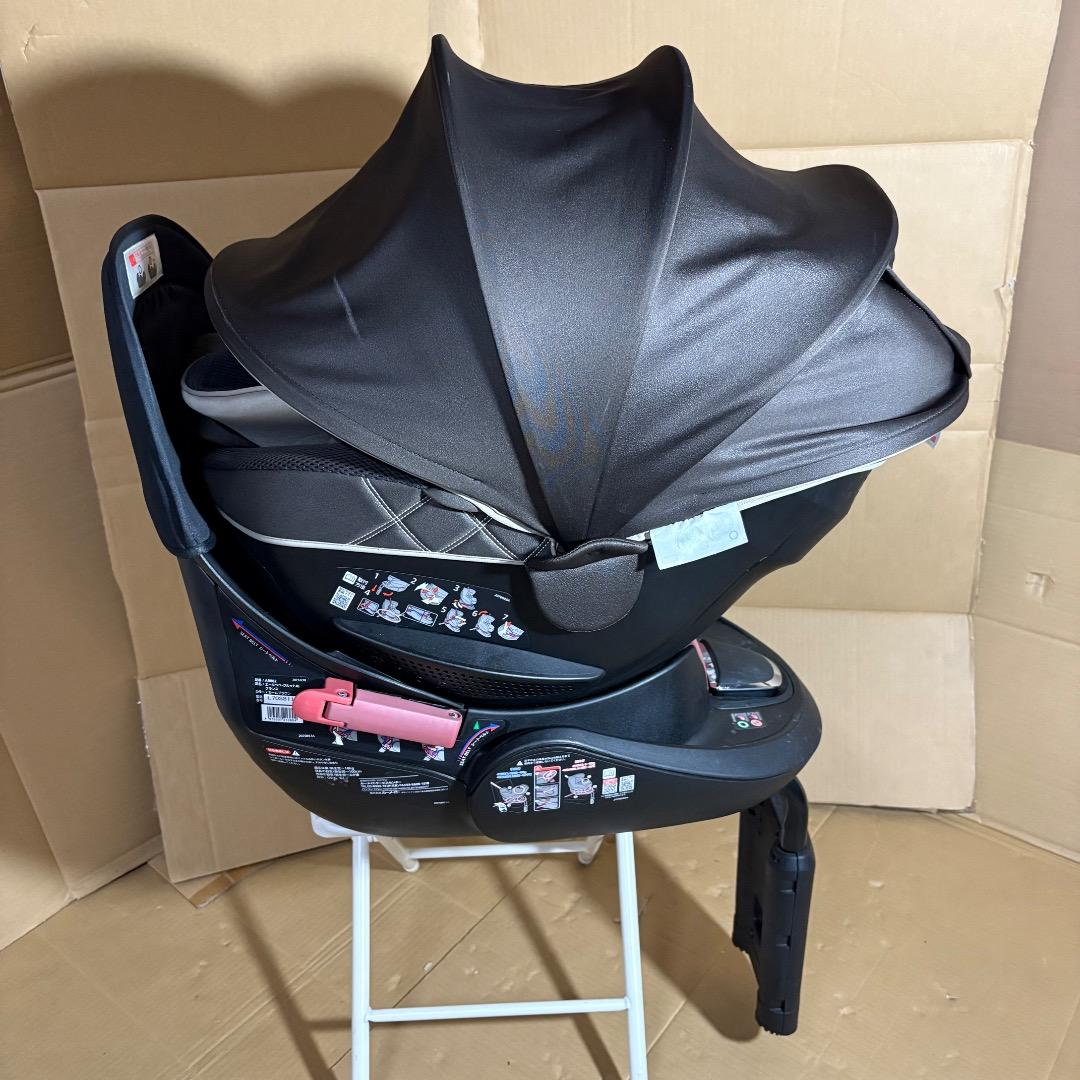 エールベべ クルット4s グランス チャイルドシート シートベルト固定