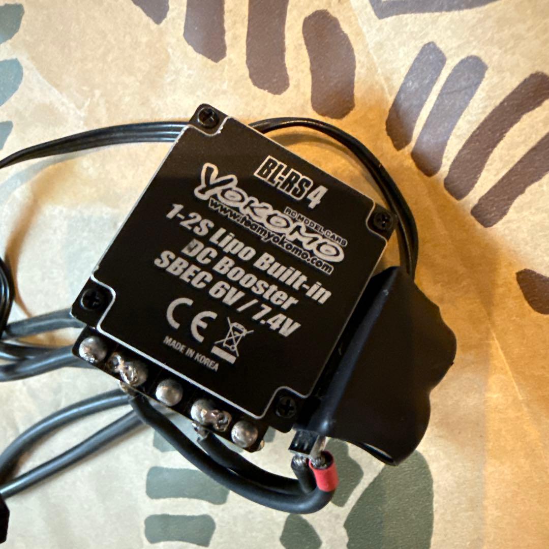 YOKOMO BL-RS4 ブラシレス スピードコントローラー ヨコモ ブラシレス