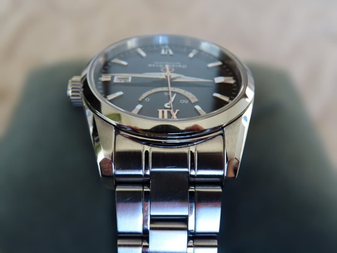 オリエントスター 機械式 メンズ腕時計ネイビー RK-AU0005L