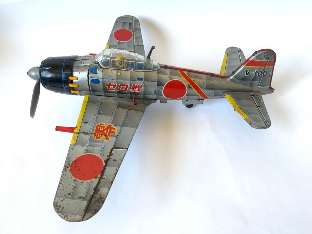 野村トーイ ゼロ戦 ブリキ