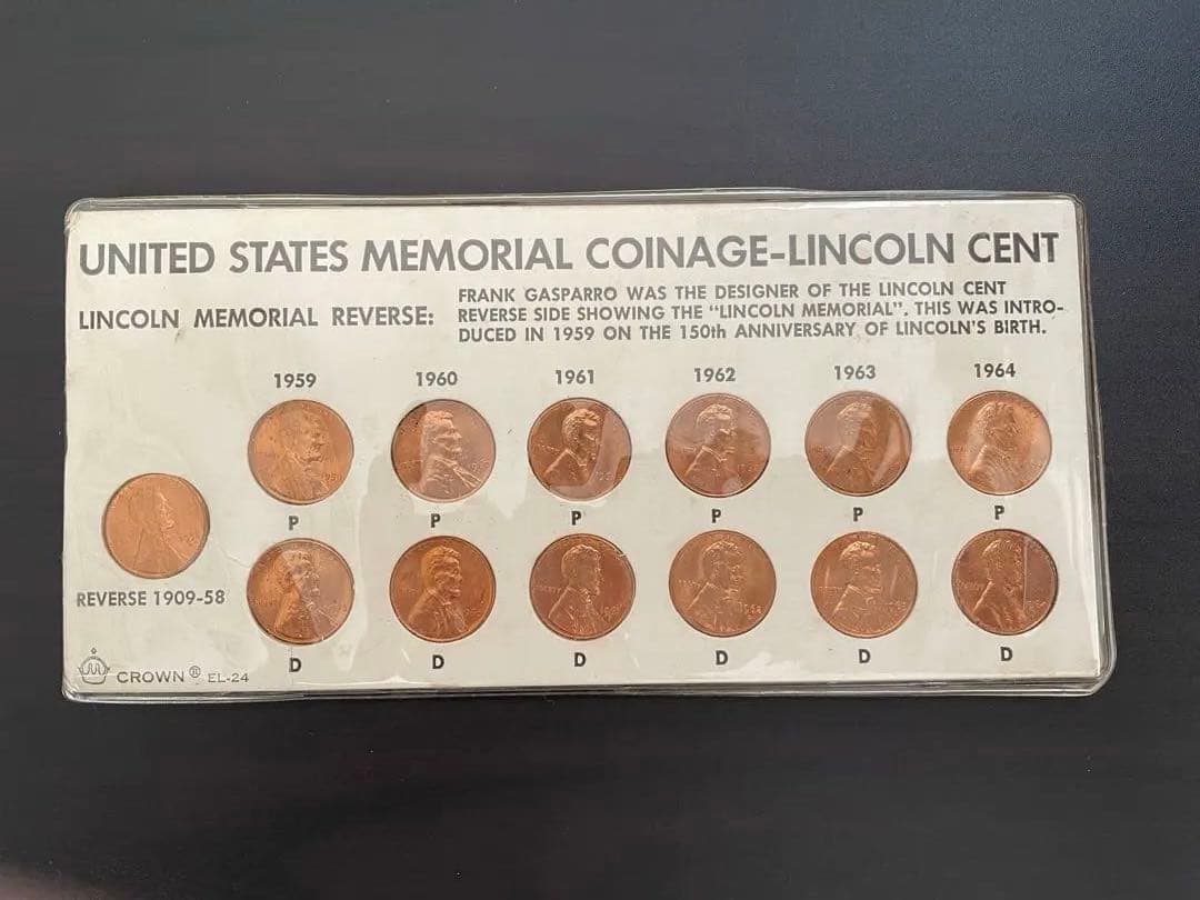 多国籍セット、リンカーンセントなど4種