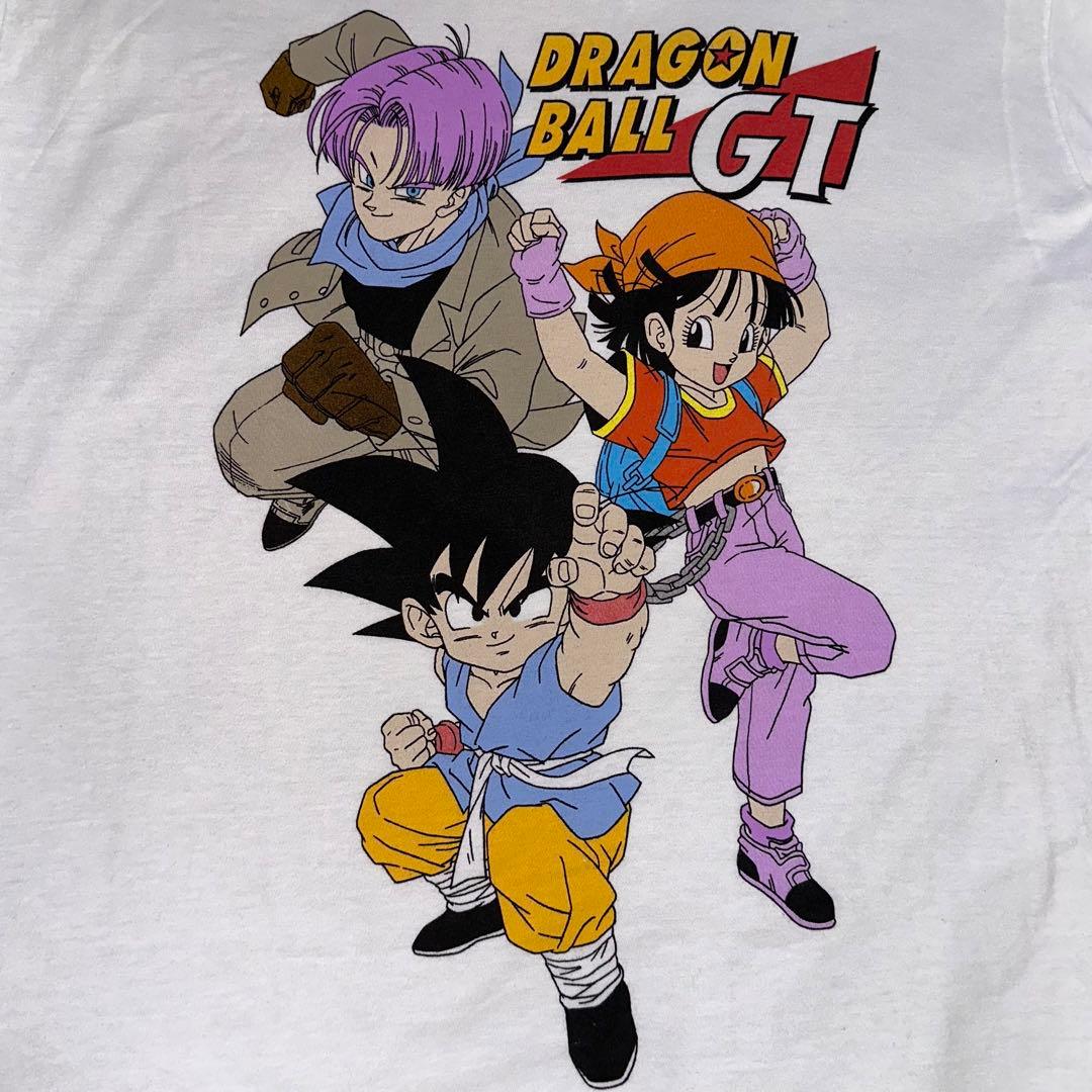 超希少 ドラゴンボールGT 悟空 トランクス パン アニメ プリントTシャツ