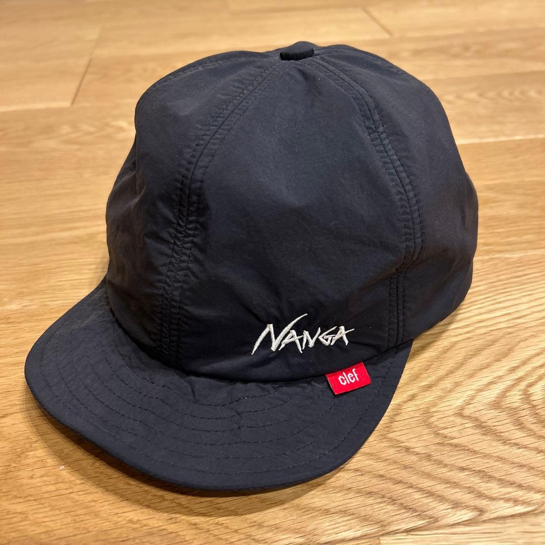NANGA CLEF DTT WIRED B. CAP キャップ clef 黒
