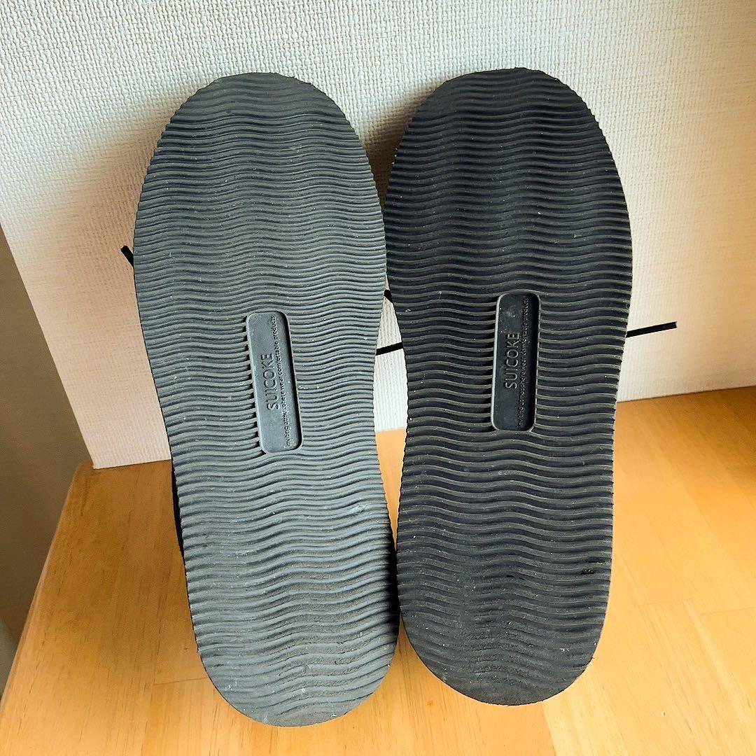 UNUSED 19FW SUICOKE ムートン モカシン 28cm