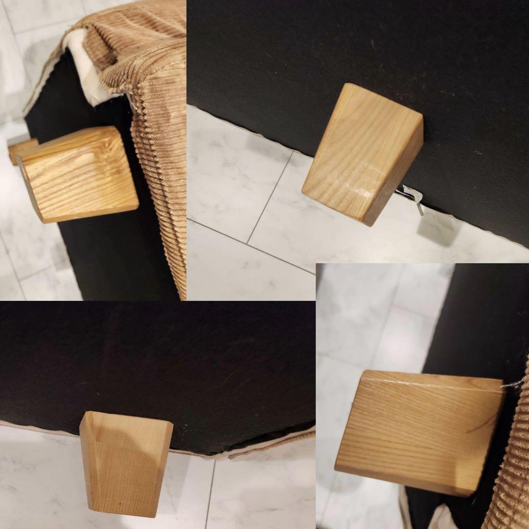 unico ウニコ GREIG（グレイグ）カバーリング3人掛けソファ&オットマン