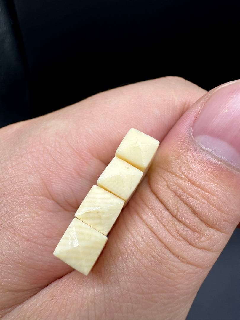 天然材質 牙雕箸 はし 彫刻 骨董古美術