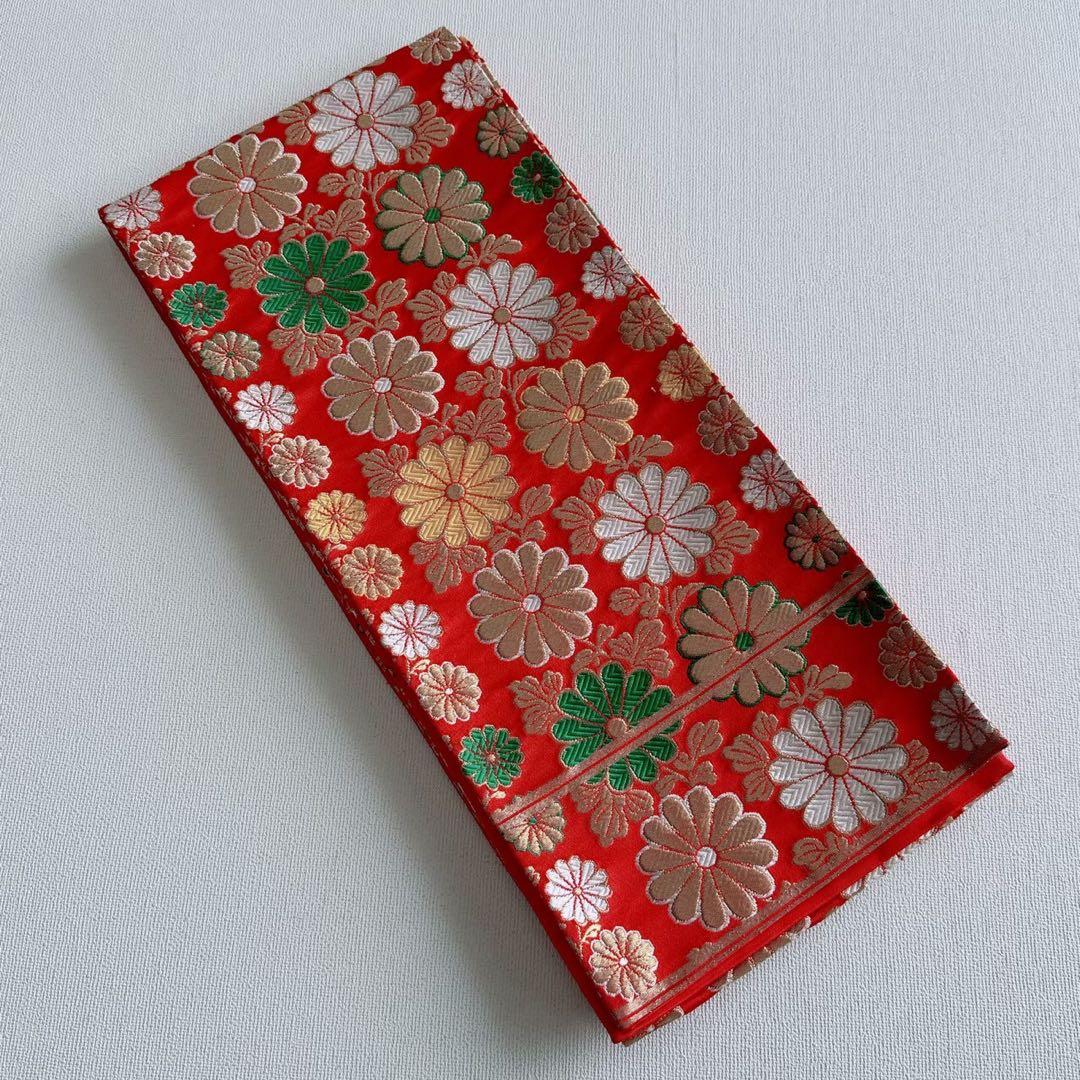 昭和レトロ　フルセット　七五三　７歳　女の子　孔雀羽　赤袋帯　簡単半衿　7083