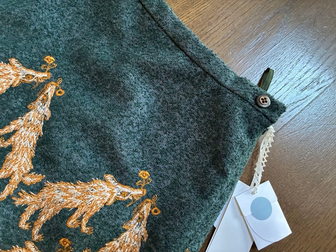 ミナペルホネン　wolf&flower 限定品　スカート 38 新品