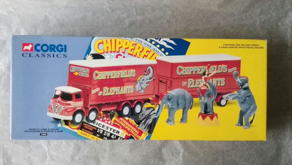 コーギー Corgi Chipperfields Circus 箱入り 英国