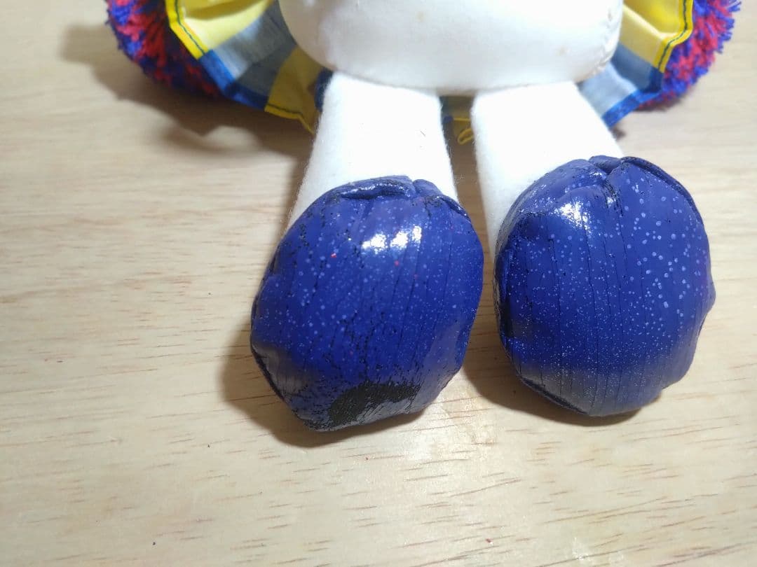 激レア☆足長キティ☆おすわりチアガールコスチュームぬいぐるみ2点　2003年