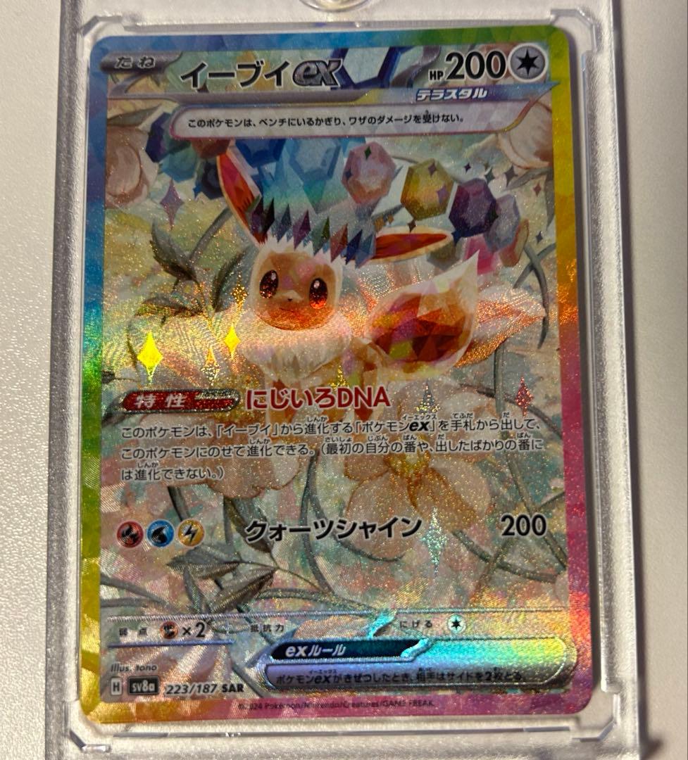 ポケモンカード テラスタルフェス ブイズ ex sar 9枚セット　ブラッキー