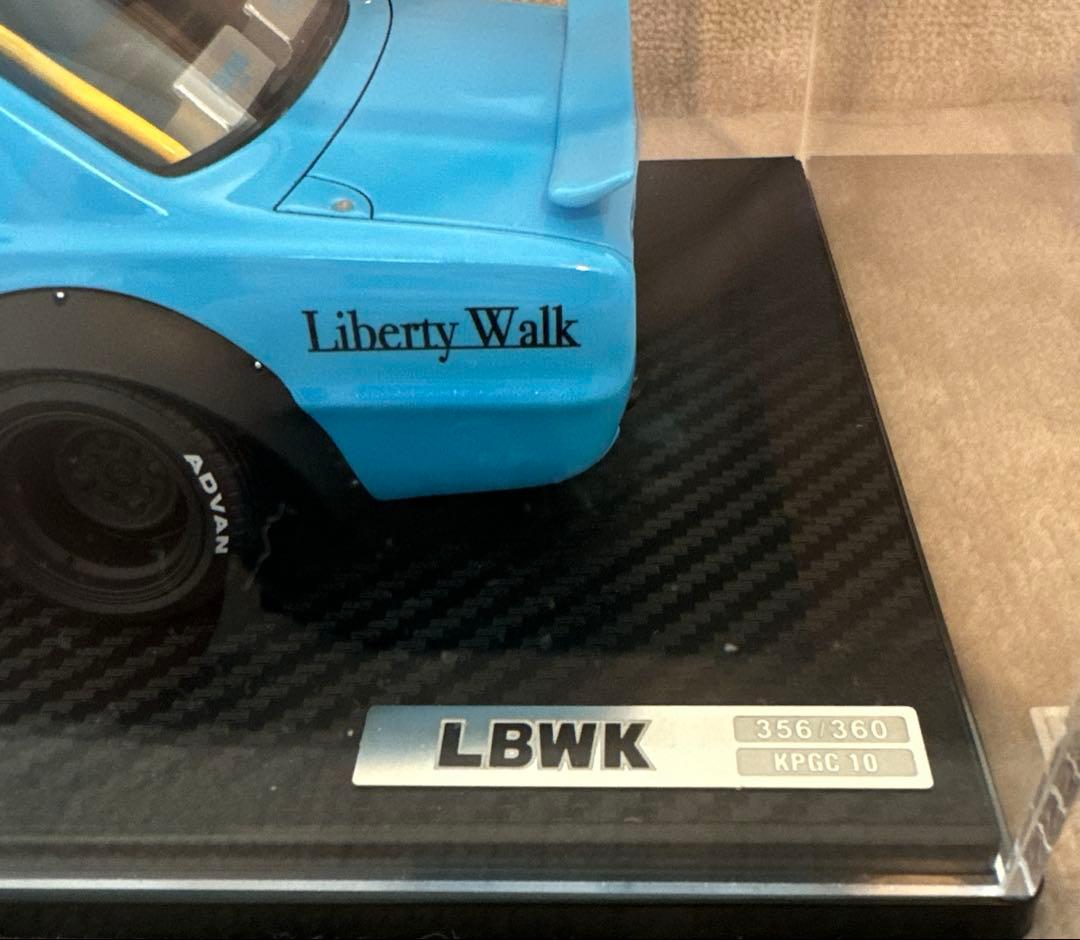 Liberty Walk ライトブルー1/18 KPGC10（356/360）