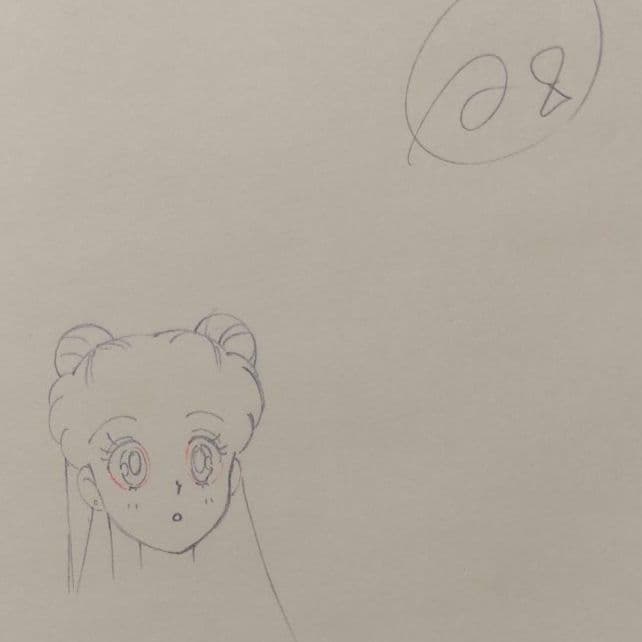 当時モノ】美少女戦士セーラームーン(無印) アニメ原画 ️17話②