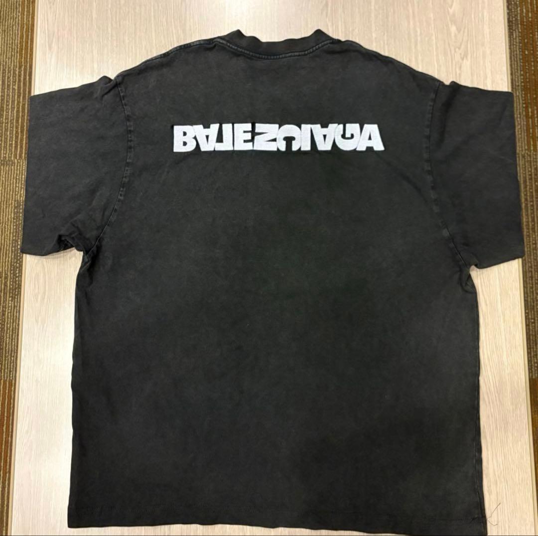BALENCIAGA UNIFIT ブラック Tシャツ B´z稲葉浩志着用