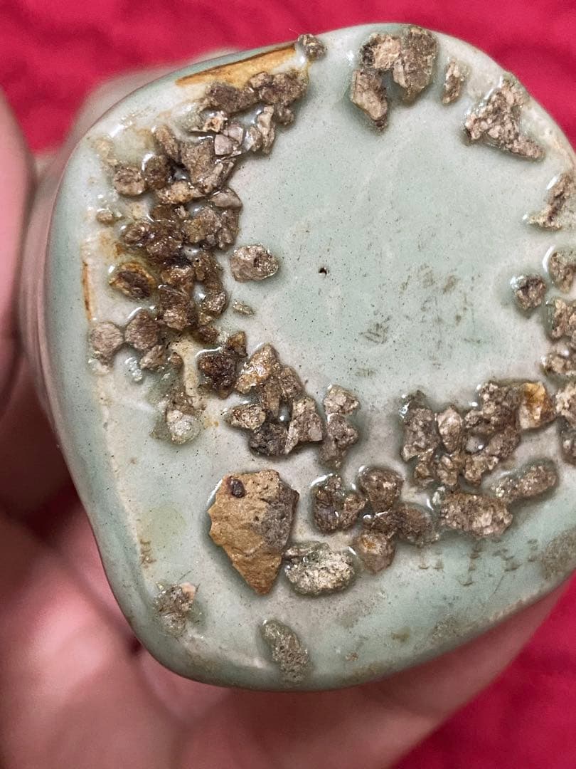 12世紀 高麗青磁 文官形水滴 (検/文房具李朝徳利酒器新羅唐津