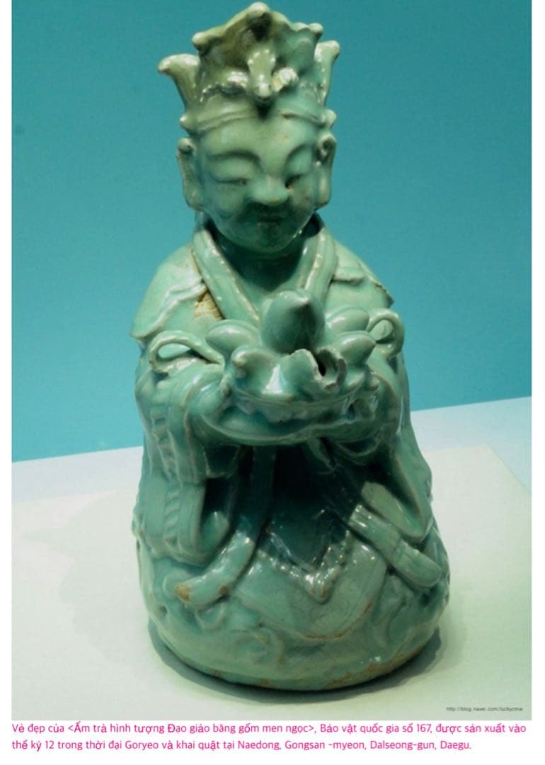 12世紀 高麗青磁 文官形水滴 (検/文房具李朝徳利酒器新羅唐津