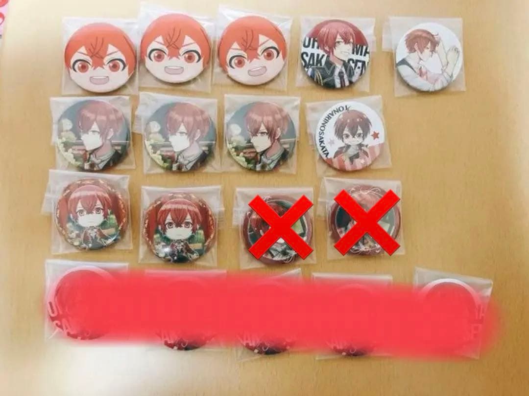 浦島坂田船となりの／あほの坂田。缶バッジ