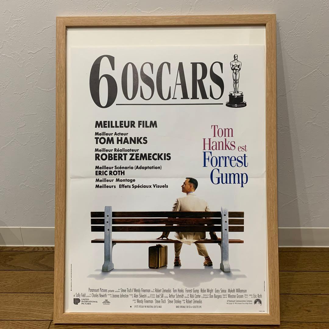 【1枚のみ】フォレスト・ガンプ/一期一会　フランス版ポスター　トムハンクス