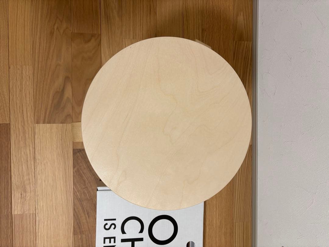 Artek Stool60 3本脚　バーチ　ナチュラルラッカー　ほぼ未使用品