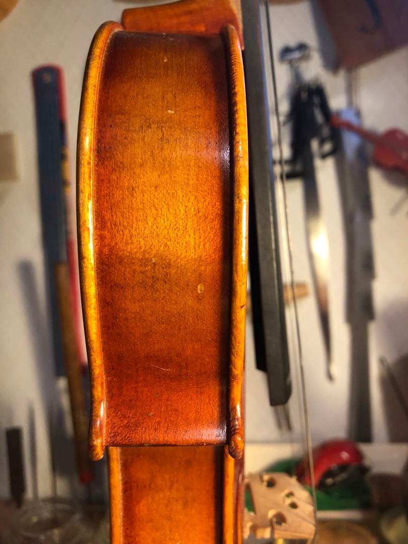 駒&魂柱調整済】Suzuki分数バイオリンNo330 1/2 1984 SUZUKI No.330