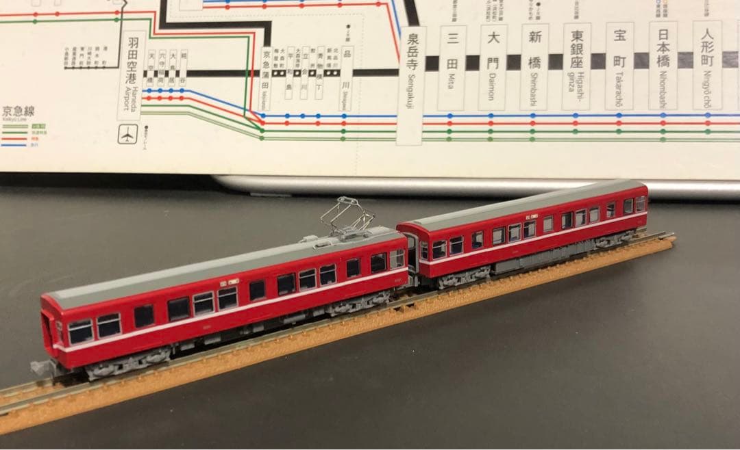 管理番号1674 京急 旧1000形 非冷房 Nゲージ6両【駆動車・パンタ難】