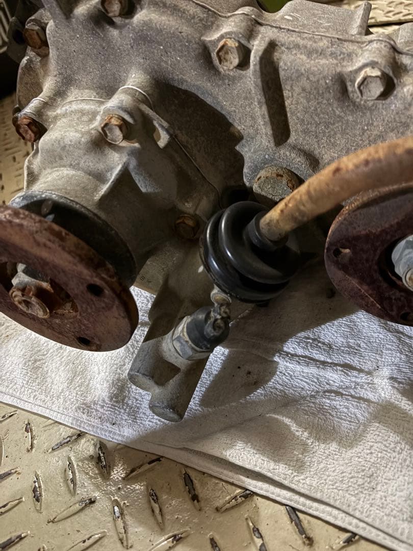 ジムニートランスファー　純正ギア比　ja11MT