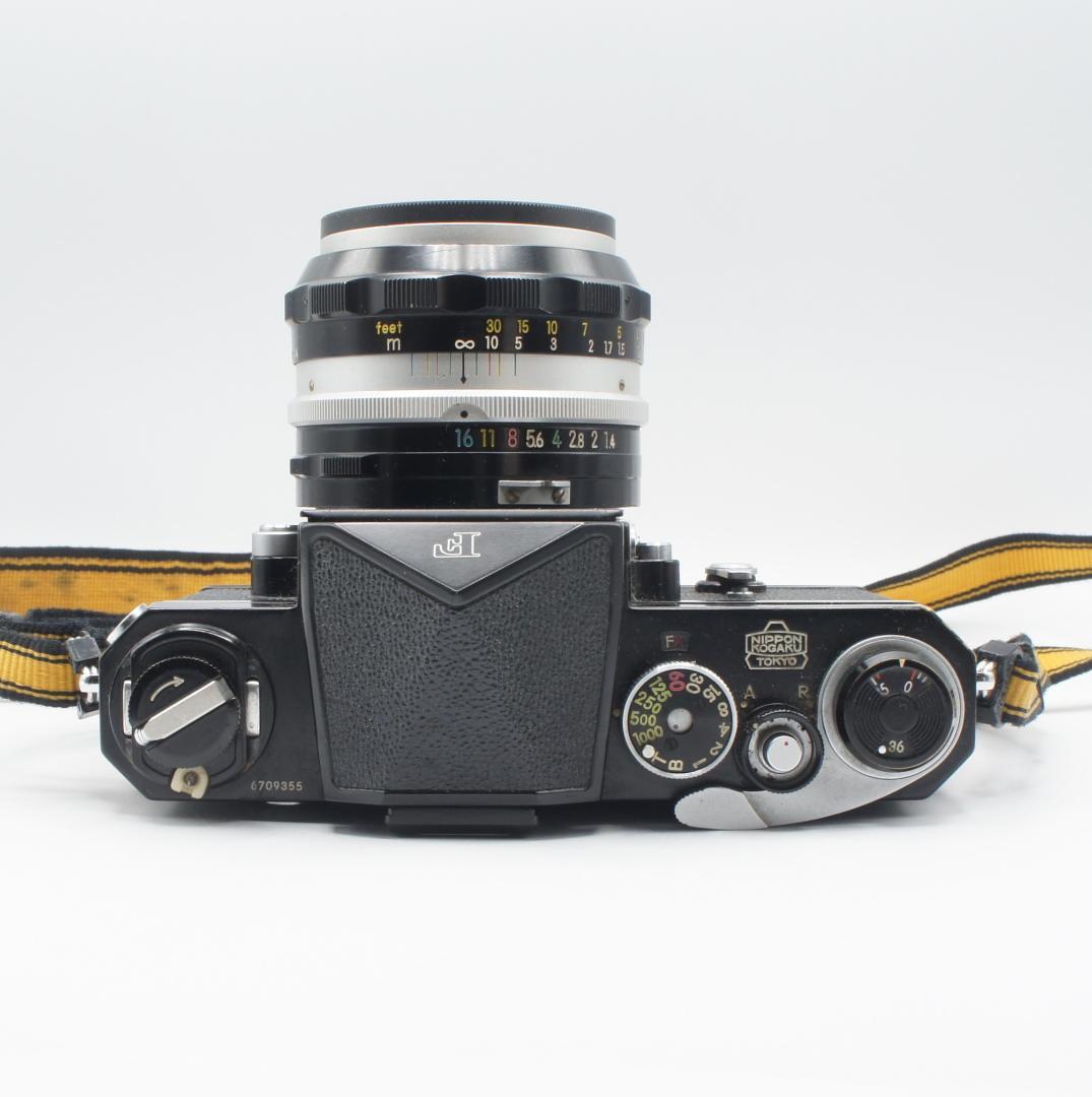 レア初期型】希少670番台Nikon Fブラック + Nikkor50㎜