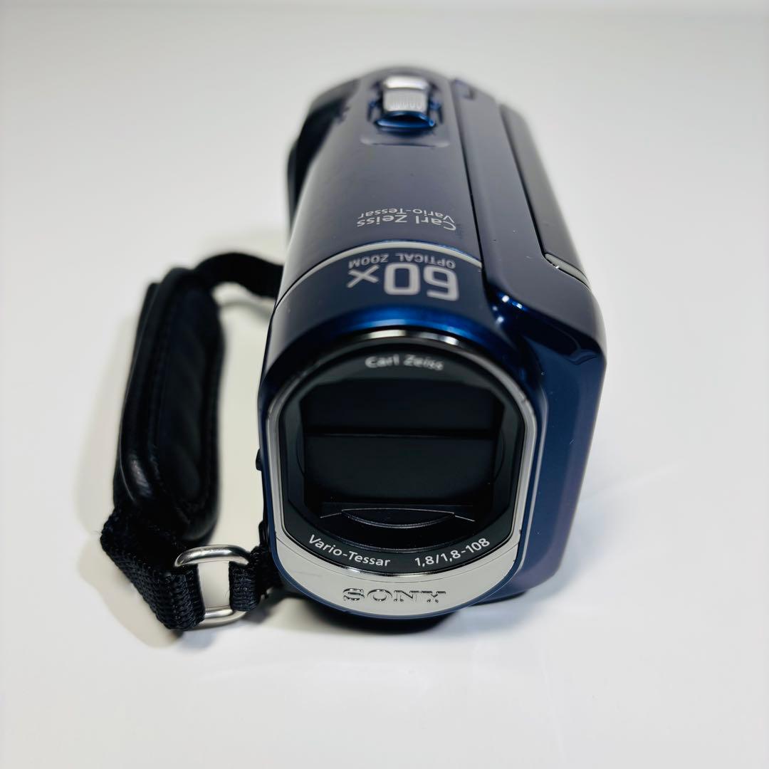 美品】SONY デジタルビデオカメラ DCR-SX41 ブルー 箱・説明書あり