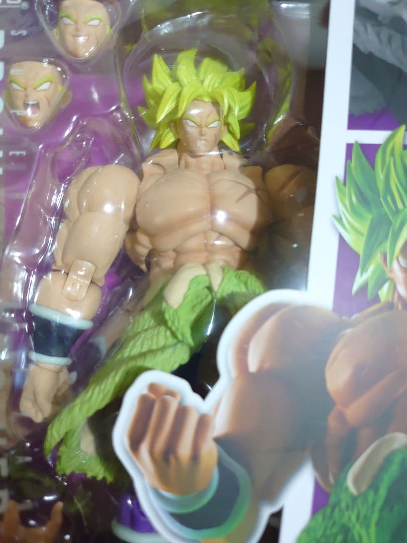 s.hフィギュアーツ　ドラゴンボール　劇場版ブロリーセット　ゴジータ他　美品