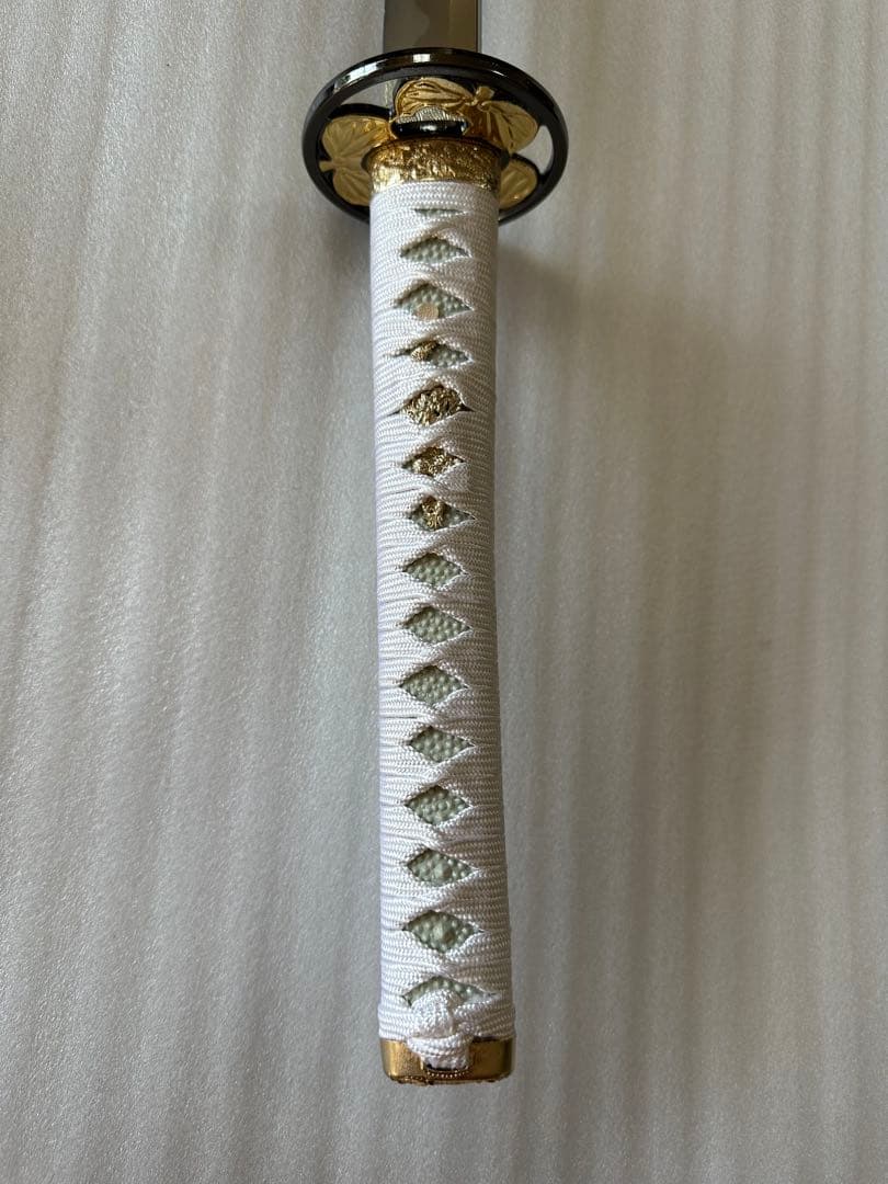 新品 模造刀　打刀 青い鞘　コスプレ 鞘付き長さ約105cm 26A1