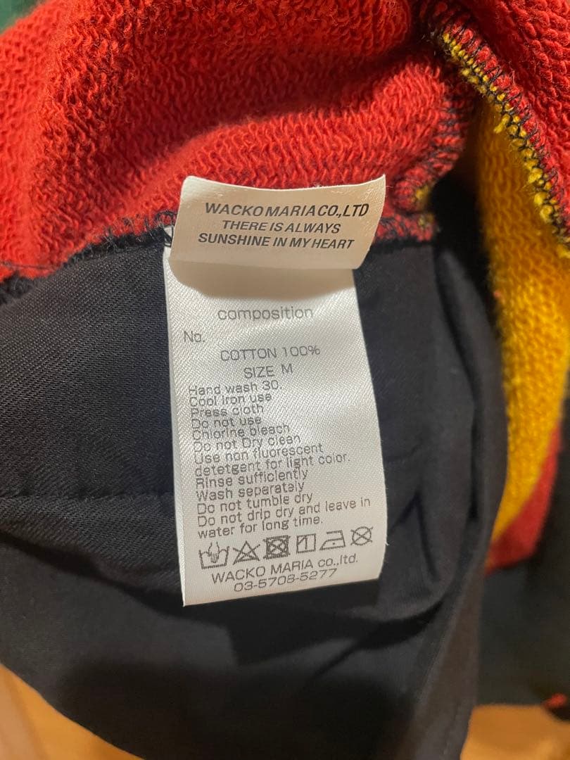 ドキンWACKO MARIA STRIPED HEAVYWEIGHT