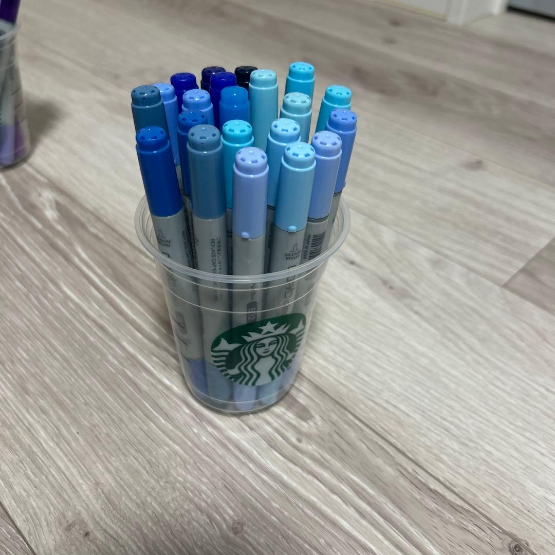 コピックチャオ・スケッチまとめ売り156本＋9本補充インク入り