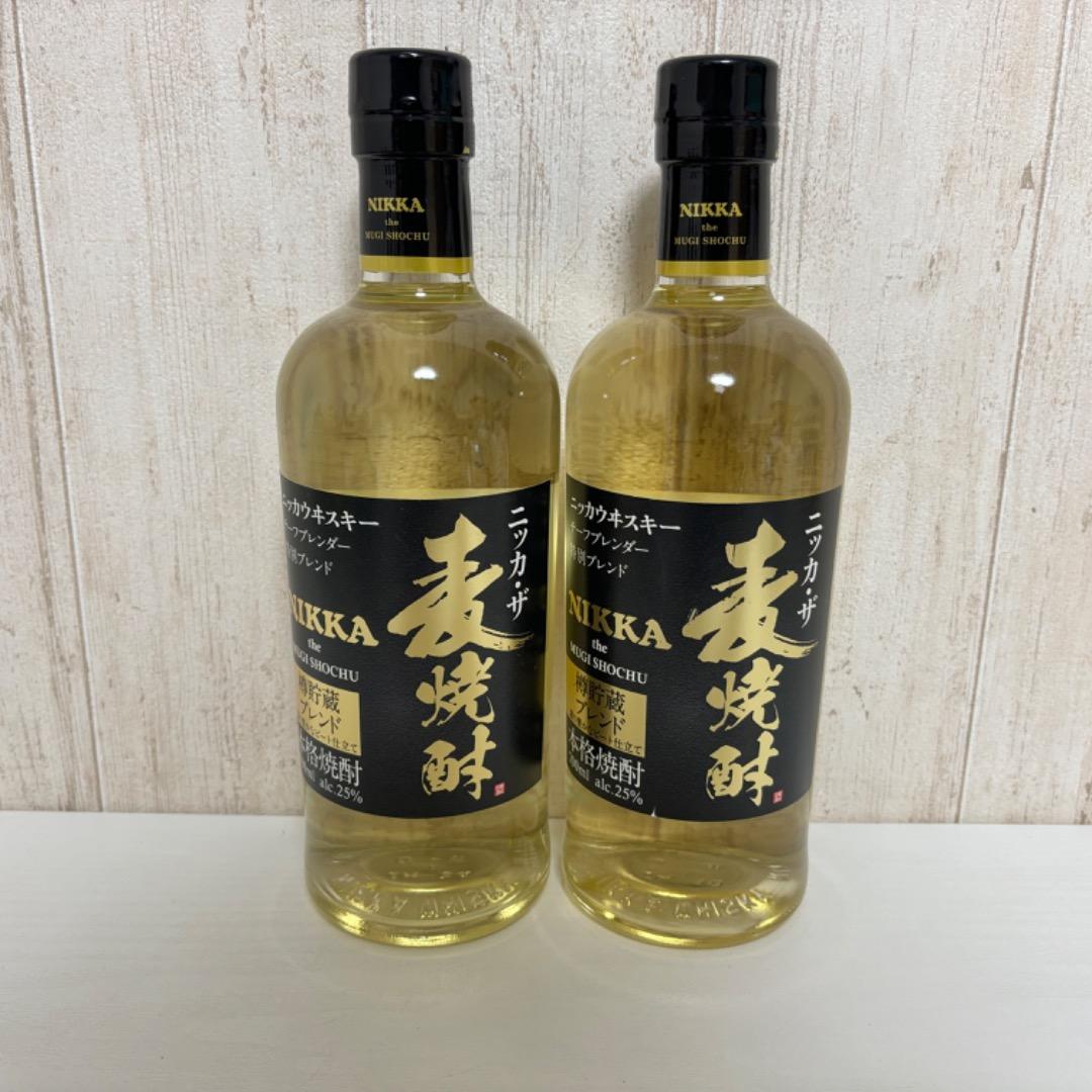 2本セットNIKKA ニッカ ザ 麦焼酎 樽貯蔵ブレンド 25度 700ml - メルカリ