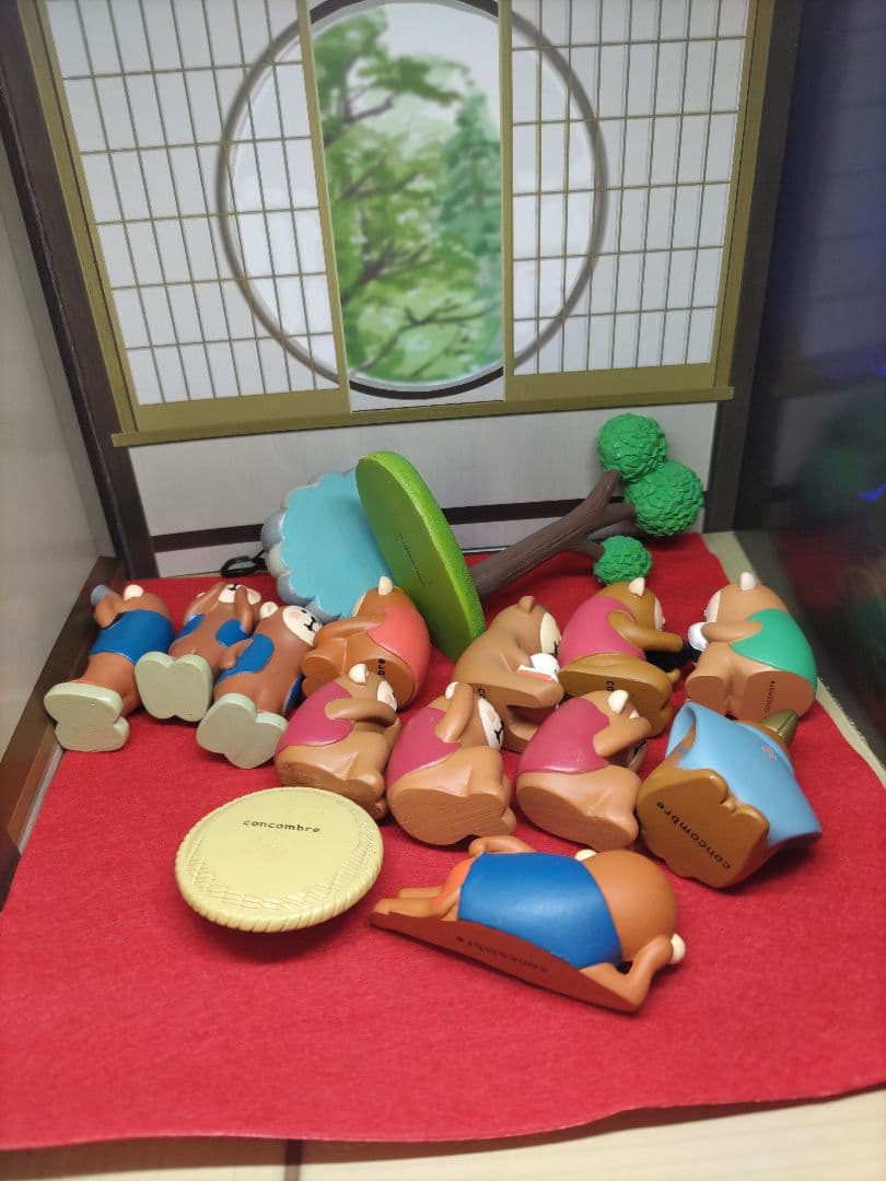 申　三 猿　ポジティブ　サル　干支 set　デコレ　コンコンブル