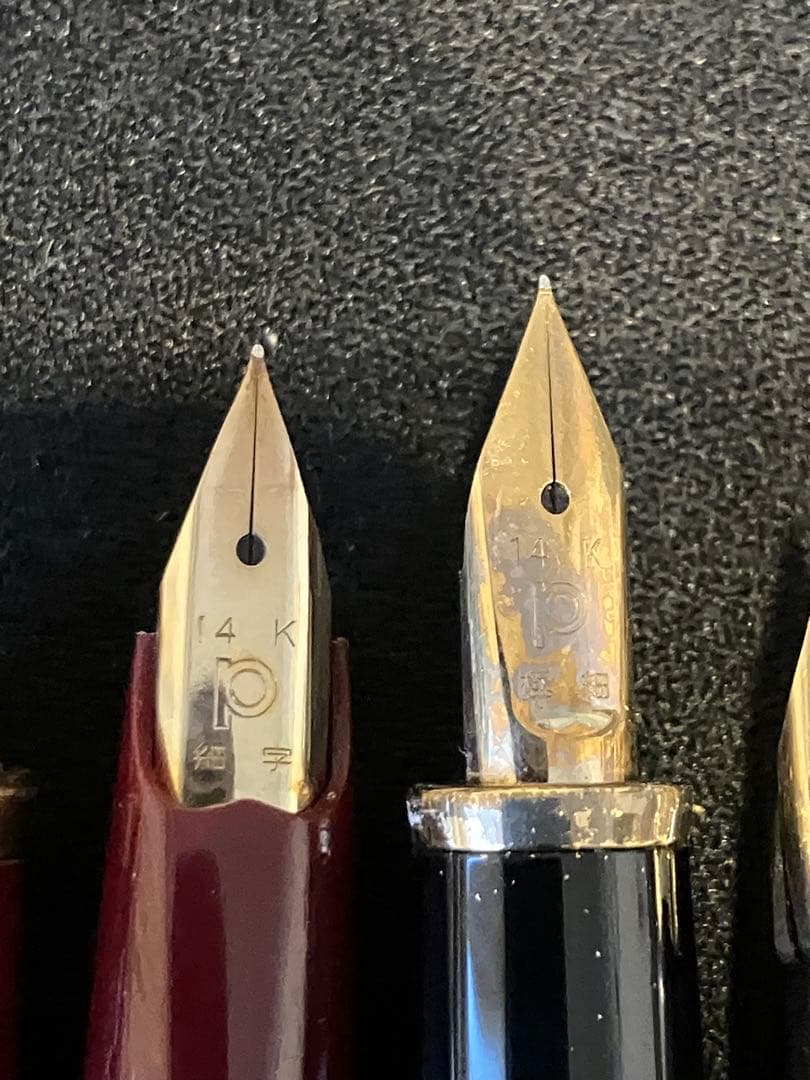 万年筆5本 ペン先K14x5 K18x1