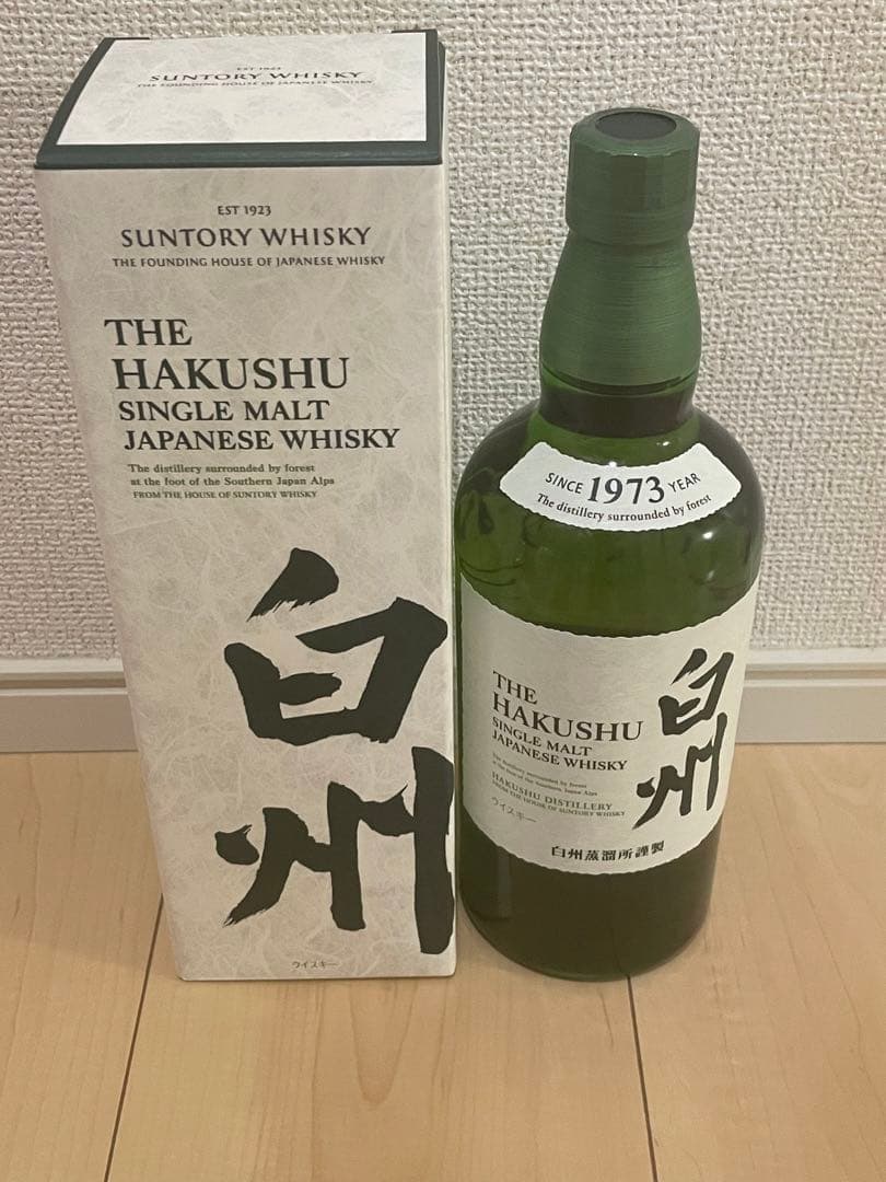 サントリー 白州 THE HAKUSHU シングルモルト ウイスキー 700ml