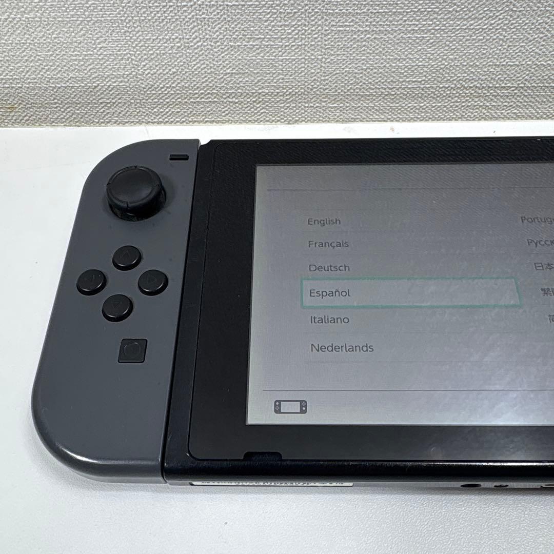 ニンテンドースイッチ　グレー