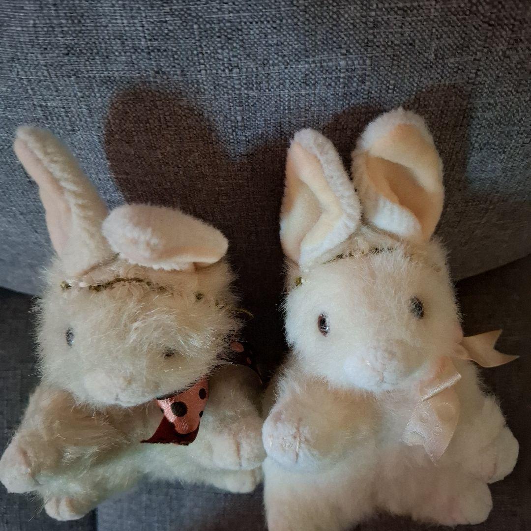 希少レア！テイクオフ うさぎ ペアぬいぐるみ